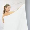 Tens Towels Pack of 1 Jumbo Bath Sheet 40 x 80 Inches, Extra Large & Light Weight, Quicker to Dry, 100% Cotton, Super Soft & Absorbent, Perfect to Wrap Yourself in, Dark Grey(White)
