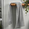 Tens Towels Pack of 1 Jumbo Bath Sheet 40 x 80 Inches, Extra Large & Light Weight, Quicker to Dry, 100% Cotton, Super Soft & Absorbent, Perfect to Wrap Yourself in, Dark Grey(Cool Grey)