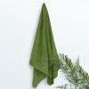Tens Towels Pack of 1 Jumbo Bath Sheet 40 x 80 Inches, Extra Large & Light Weight, Quicker to Dry, 100% Cotton, Super Soft & Absorbent, Perfect to Wrap Yourself in, Dark Grey(Green)