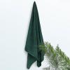 Tens Towels Pack of 1 Jumbo Bath Sheet 40 x 80 Inches, Extra Large & Light Weight, Quicker to Dry, 100% Cotton, Super Soft & Absorbent, Perfect to Wrap Yourself in, Dark Grey(Hunter Green)