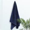 Tens Towels Pack of 1 Jumbo Bath Sheet 40 x 80 Inches, Extra Large & Light Weight, Quicker to Dry, 100% Cotton, Super Soft & Absorbent, Perfect to Wrap Yourself in, Dark Grey(Navy)