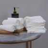 Tens Towels Pack of 12 Washcloths, 12 x 12 Inches, Lighter Weight, Quick to Dry, Super Soft & Absorbent, Gentle Face Towels, Hotel Quality, Perfect for Bathroom, Gym, Spa (Dark Grey, 12 Pack)(White)
