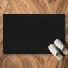 Tens Towels Pack of 2 Bath Mats 100% Cotton, 20 x 32 Inches, Super Absorbent, Hotel Quality Premium Floor Towels, Luxurious, Soft & Quick Dry, Not a Bathroom Rug, Dark Grey(Black)