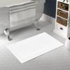 Tens Towels Pack of 2 Bath Mats 100% Cotton, 20 x 32 Inches, Super Absorbent, Hotel Quality Premium Floor Towels, Luxurious, Soft & Quick Dry, Not a Bathroom Rug, Dark Grey(White)
