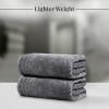 Tens Towels Pack of 2 Extra Large Bath Sheets 35 x 70 Inches, 100% Cotton, Larger & Lighter Weight, Quicker to Dry, Super Soft & Absorbent, Oversized Bath Towels, Dark Grey(Dark Grey)