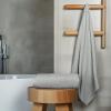 Tens Towels Pack of 2 Extra Large Bath Sheets 35 x 70 Inches, 100% Cotton, Larger & Lighter Weight, Quicker to Dry, Super Soft & Absorbent, Oversized Bath Towels, Dark Grey(Cool Grey)