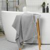 Tens Towels Pack of 2 Extra Large Bath Sheets 35 x 70 Inches, 100% Cotton, Larger & Lighter Weight, Quicker to Dry, Super Soft & Absorbent, Oversized Bath Towels, Dark Grey(Cool Grey)