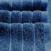 Tens Towels Pack of 4 Extra Large Bath Towels 30 x 60 Inches, 100% Cotton, Larger & Lighter Weight, Quicker to Dry, Super Soft and Absorbent, Perfect for Bathroom, Dark Grey(Blue)