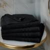Tens Towels Pack of 4 Soft Bath Towels, 100% Cotton, 27 x 54 Inches, Lightweight & Quick-Dry, Ideal for Daily Bathroom Use, Practical & Comfortable, Navy(Black)