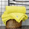 Tens Towels Pack of 4 Soft Bath Towels, 100% Cotton, 27 x 54 Inches, Lightweight & Quick-Dry, Ideal for Daily Bathroom Use, Practical & Comfortable, Navy(Yellow)