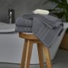 Tens Towels Pack of 4 Soft Bath Towels, 100% Cotton, 27 x 54 Inches, Lightweight & Quick-Dry, Ideal for Daily Bathroom Use, Practical & Comfortable, Dark Grey