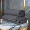 Tens Towels Pack of 4 Soft Bath Towels, 100% Cotton, 27 x 54 Inches, Lightweight & Quick-Dry, Ideal for Daily Bathroom Use, Practical & Comfortable, Navy(Dark Grey)