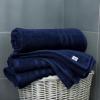 Tens Towels Pack of 4 Soft Bath Towels, 100% Cotton, 27 x 54 Inches, Lightweight & Quick-Dry, Ideal for Daily Bathroom Use, Practical & Comfortable, Navy(Navy)