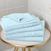 Tens Towels Pack of 4 Soft Bath Towels, 100% Cotton, 27 x 54 Inches, Lightweight & Quick-Dry, Ideal for Daily Bathroom Use, Practical & Comfortable, Navy(Sky Blue)
