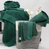 Tens Towels Pack of 8 Popcorn Textured Luxury Towels Set, 2 Extra Large Bath, 2 Hand, 4 Washcloths, 100% Cotton, Plush Hotel Quality, Super Absorbent, Perfect for Your Bathroom, Hunter Green(Hunter Green)