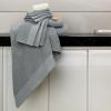 Tens Towels Pack of 8 Popcorn Textured Luxury Towels Set, 2 Extra Large Bath, 2 Hand, 4 Washcloths, 100% Cotton, Plush Hotel Quality, Super Absorbent, Perfect for Your Bathroom, Black(Steel Grey)