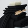 Tens Towels Pack of 8 Popcorn Textured Luxury Towels Set, 2 Extra Large Bath, 2 Hand, 4 Washcloths, 100% Cotton, Plush Hotel Quality, Super Absorbent, Perfect for Your Bathroom, Black(Black)