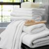 Tens Towels Pack of 8 Popcorn Textured Luxury Towels Set, 2 Extra Large Bath, 2 Hand, 4 Washcloths, 100% Cotton, Plush Hotel Quality, Super Absorbent, Perfect for Your Bathroom, Black(White)