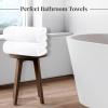 Tens Towels Pack of 8 Towels Set, 2 Extra Large Bath, 2 Hand, 4 Washcloths, 100% Cotton, Lighter Weight, Quicker to Dry, Super Absorbent, Perfect for Bathroom, Beige(White)