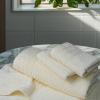 Tens Towels Pack of 8 Towels Set, 2 Extra Large Bath, 2 Hand, 4 Washcloths, 100% Cotton, Lighter Weight, Quicker to Dry, Super Absorbent, Perfect for Bathroom, Beige(Cream)