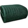Tens Towels Pack of 1 Jumbo Bath Sheet 40 x 80 Inches, Extra Large & Light Weight, Quicker to Dry, 100% Cotton, Super Soft & Absorbent, Perfect to Wrap Yourself in, Dark Grey(Hunter Green)