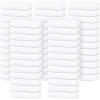 Tens Towels Pack of 12 Washcloths, 12 x 12 Inches, Lighter Weight, Quick to Dry, Super Soft & Absorbent, Gentle Face Towels, Hotel Quality, Perfect for Bathroom, Gym, Spa (Dark Grey, 12 Pack)(White)