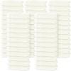 Tens Towels Pack of 12 Washcloths, 12 x 12 Inches, Lighter Weight, Quick to Dry, Super Soft & Absorbent, Gentle Face Towels, Hotel Quality, Perfect for Bathroom, Gym, Spa (Dark Grey, 12 Pack)(Ivory)