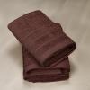 Tens Towels Pack of 6 Hand Towels, 100% Cotton, Lighter Weight, Quick to Dry, 16 x 28 Inches, Super Soft & Absorbent, Perfect for Bathroom & Kitchen, Blue(Brown)