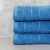 Tens Towels Pack of 6 Hand Towels, 100% Cotton, Lighter Weight, Quick to Dry, 16 x 28 Inches, Super Soft & Absorbent, Perfect for Bathroom & Kitchen, Blue(Midnight Blue)