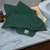 Tens Towels Pack of 6 Hand Towels, 100% Cotton, Lighter Weight, Quick to Dry, 16 x 28 Inches, Super Soft & Absorbent, Perfect for Bathroom & Kitchen, Blue(Hunter Green)