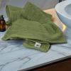Tens Towels Pack of 6 Hand Towels, 100% Cotton, Lighter Weight, Quick to Dry, 16 x 28 Inches, Super Soft & Absorbent, Perfect for Bathroom & Kitchen, Blue(Forest Green)