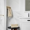 Tens Towels Pack of 6 Hand Towels, 100% Cotton, Lighter Weight, Quick to Dry, 16 x 28 Inches, Super Soft & Absorbent, Perfect for Bathroom & Kitchen, Blue(Beige)