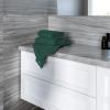 Tens Towels Pack of 6 Hand Towels, 100% Cotton, Lighter Weight, Quick to Dry, 16 x 28 Inches, Super Soft & Absorbent, Perfect for Bathroom & Kitchen, Blue(Hunter Green)
